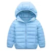 Jackets Girls Rain Jacket Kids Coat Winter Boys Hooded Soild Toddler Outwear Windproof Warm 12 Months Girl