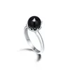 Кластерные кольца подлинное 925 серебряное серебро элегантное кольцо красоты с Crystal for Women Diy Jewelry Объединение свадьба оптом