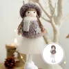 Decorazioni natalizie 1Pc Adorabile ciondolo per bambola di cotone natalizio Decorazioni per appendere l'albero divertente