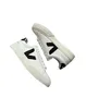 豪華なデザイナーの女性Veja Shoes Men Va Word Leather White Shoe Stitching Brown Lace Up Sneaker Leathers Linging Rubber Sole with Boxサイズ35-44