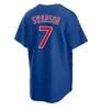 S-4XL Dansby Swanson Cody Bellinger Jersey Seiya Suzuki Chicagos Nelson Veazquez Nick Madrigal Marcus Stroman Willson Cubs Ian Happ Jason Uomo Donna Youth Baseball