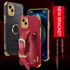 Модные девушки девушки Wonmen Crocodile Case Cue кожаные браслетные ремешки для ремня 6D Shock -Reseect Cover Shrotea