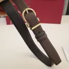 Con caja Marca Pin Hebilla Cinturón reversible Cinturones de moda para hombres Diseñador Delt Cinturones de cuero genuino de vaca de lujo Hebillas doradas y plateadas Pretina
