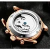 Montres-bracelets AILANG Top Montre mécanique pour hommes Phase de lune Multi-fonction Tourbillon Horloge de plongée Style d'affaires