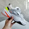 2023 Buty do biegania M2K Sports Treakers Sneakers White Pure Platinum Women Mens Zapatillas Monarch M2K TEKNO DAD SIZE 36-45