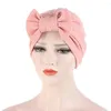 Ethnic Clothing 2023 Trendy Suede Turban Caps For Women Plain Color Muslim Hijab Scarf India African Head Wraps Turbante Mujer Headscarf