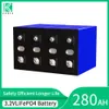 Lifepo4 Pil 3.2V 280AH şarj edilebilir lityum demir fosfat diy hücreleri 12V 24V 48V Ev Yat Teknesi RV EV Forklift Kamer