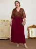 Plus Size Kleider TOLEEN Frauen Elegant Große Maxi 2023 Frühling Sommer Rosa Übergroße Lange Abend Party Hochzeit Festival Kleidung