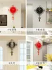 Orologi da parete Orologio creativo Famiglia Atmosferica Tavolo cinese Soggiorno Orologio Moda Moderna Grafici Semplice
