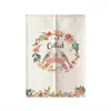 Curtain American Partition Half-Curtain Window Personnalisez Feng Shui Home Toilet Restaurant Porte de cuisine Curtains