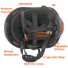 スケートヘルメットダーリングウェルCR06XセーフティヘルメットLEDライトCE ABS HARDHAT ANSI産業用ワークキャップナイトヘッド保護230107