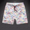 Summer Fashion Men shorts Quick Drying SwimWear Printing Board Beach Pants Mens Swim Short Size M-XXXL 2023