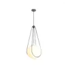 Hanger lampen bar decoratie bal kroonluchter creatieve eetkamer slaapkamer bedkamer bedgass lamp moderne lekke stijl druppel licht