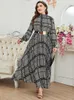 Plus Size Dresses TOLEEN Women Large Maxi Dress 2023 Spring Chic Elegant Long Sleeve Muslim Turkish Party Evening Festival Robe Clothing