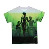 Heren T Shirts 3D Summer Product Printing T-Shirt Game Hip-Hop Street Style Ademend en snel drogende O-Neck 110-6XL