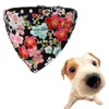 Dog Collars Pet Christmas Series Printing Scarf Strap Bandage Adjustable Leads Supplies Beautiful Accessories DROPSHIP #0808 & Leashes