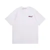 Katoen Paar balencaigaly Resistent Casual balencigaly 01-03 Nieuwe heren Zachte Rimpel T-shirts Afdrukken Letters Mode Student Heren Korte voering T-shirt ity