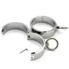 Beauty Items Handcuffs Metal Ankle Wrist Cuff Iron Restraints Fetish Slave Bondage Erotic Products sexyyshop Adult Games sexy Toys For Two