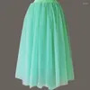 Stage Wear 2023 Light Blue Ballet Half Tutu For Girls Dance Skirt Women Professional Classical Tutus Dancewear Colorful