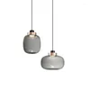 قلادة مصابيح حديثة الحديد luminaire superendu الإضاءة LED Avizeler Luzes de Teto Nordic Decoration Home