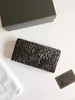 Uchwyty karty CC Top Designer CC Portfer Polet Card Wzór Caviar Sheepskin Wallet