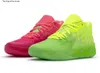 2023Lamelo-SchuhLaufschuhe Schuh Sport Grundschule Mb01 Rick Morty Kinder Lamelo Ball Queen City Rot Zu verkaufen P417