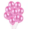 Dekoracja imprezowa 100pcs atrakcyjny wakacyjny balon 12-calowe mieszane kolory świąteczne balony dziecięce dzieci zabawki ślubne