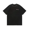 Mannen Resistente balencigaly Heren T-shirts 02014 Mode T-shirt ity Nieuwe Voering Katoen Zachte Rimpel Korte Afdrukken Letters Casual Stude balencaigaly Y17J