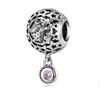 925 Sterling Silber Perlen DIY Charms Anhänger Zubehör Passend für Pandora Armbänder Halskette Neue 12 Konstellation Perle 1 teile/los