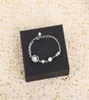 Have Stamp Brand High Quality Charm Bracelets Pearl Alloy Bracelet Girls Lovers Gift Fast Delivery with Original Logo Box4719698