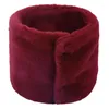 Scarves Unisex Winter Neck Scarf Women Warm Fur Thick Snood Knitted Ring Children Outdoor Solid Cashmere Beanie