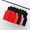 디자이너 Gilet Kids North Jackets Down Coat Vests Baby Bodywarmer Puffer The Face Jacket Woman Outwear Fashion Winter Sleeveless 2023을위한 상단 열 양복 조끼 디자인