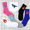 Chaussettes courtes en coton pour femmes, style coréen, japonais, flamme, Harajuku, fille, dessin animé, pistolet Cactus, drôle, vente en gros, 2023