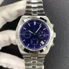 8F Watch 5500V V2 Wersja wielofunkcyjny ruch mechaniczny 42,5 mm drobne stalowe zegarek Sapphire Crystal Glass