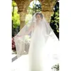 Bridal Veils LAN TING BRIDE One-tier Cut Edge Wedding Veil Blusher Cathedral 53 Tulle