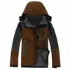 Designer waterdichte, ademende softshell-jas met capuchon voor heren, buitensportjas voor dames, skiwandelen, winddichte winter