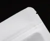 Перепеченные сумки Белый Крафт бумажный пакет встаньте на молнию на молнии закулируемой пищевой кусочек с закусочной печенье с окном