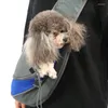 猫キャリアペットバッグ通気性メッシュバックパックと犬旅行ポータブル斜め肩小さい