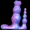 Articoli di bellezza BEADSX 2022 Nuovo vibratore in silicone per pene Dildo Plug anale Orgasmo Massaggio Giocattolo sexy per adulti Bambola d'amore per coppia Uomo Donna