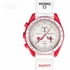 High Quality 2022 MOON Summer NEW Designer 6 Pins Mark Functional Speedmaster Planet Quartz Watch Unisex Swatch Couple Watch bb02