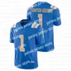 American College Football Wear CeoC202 UCLA Bruins NCAA Football Jersey Dorian Thompson-Robinson Ethan Garbers Zach Charbonnet Brittain Brown Kazmeir Allen Etha