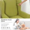 Chair Covers Urijk Waterproof Sloping Arm King Back Cover Elastic Armchair Wingback Wing Sofa Stretch Protector