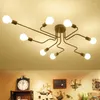 Ljuskronor taklampa modernt ljus ytmontering belysning retro lampor för kök hem sovrum