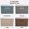 Storage Boxes & Bins Business Foldable Box Toy Book File Home Clothes Underwear Sundries Organizer