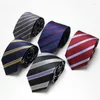 Bow Binds Neuheit Herren Mode Krawatte 7cm Blau Krawatte für Mann Hochzeitshemden Seidenhals Männer Paisley Blumenbowtie