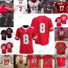 Koszulki piłkarskie Rutgers Scarlet Knights Football Jersey NCAA College Johnny Langan Artur Sitkowski McLane Carter Raheem Blacksear Battle Davis Sanu Young