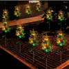 Set LED Lamp Great Eye-catching Garden Light Highly Simulated Plant Style Lawn For Home