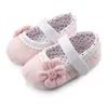 Premiers marcheurs 2023 Chaussures bébé Semelle souple Casual Coton Fille Fleur Enfant en bas âge