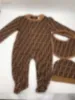 100% cotton baby Romper boy girl kids designer 1-2 years Newborn summer short sleeves jumpsuit hat Bibs 3 piece set