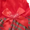 Dog Apparel Christmas Pet Dresses Clothes Sweet Red Princess Dress Costumes Puppy Cat Wedding Skirt Clothing For Small Medium Dogs Cats